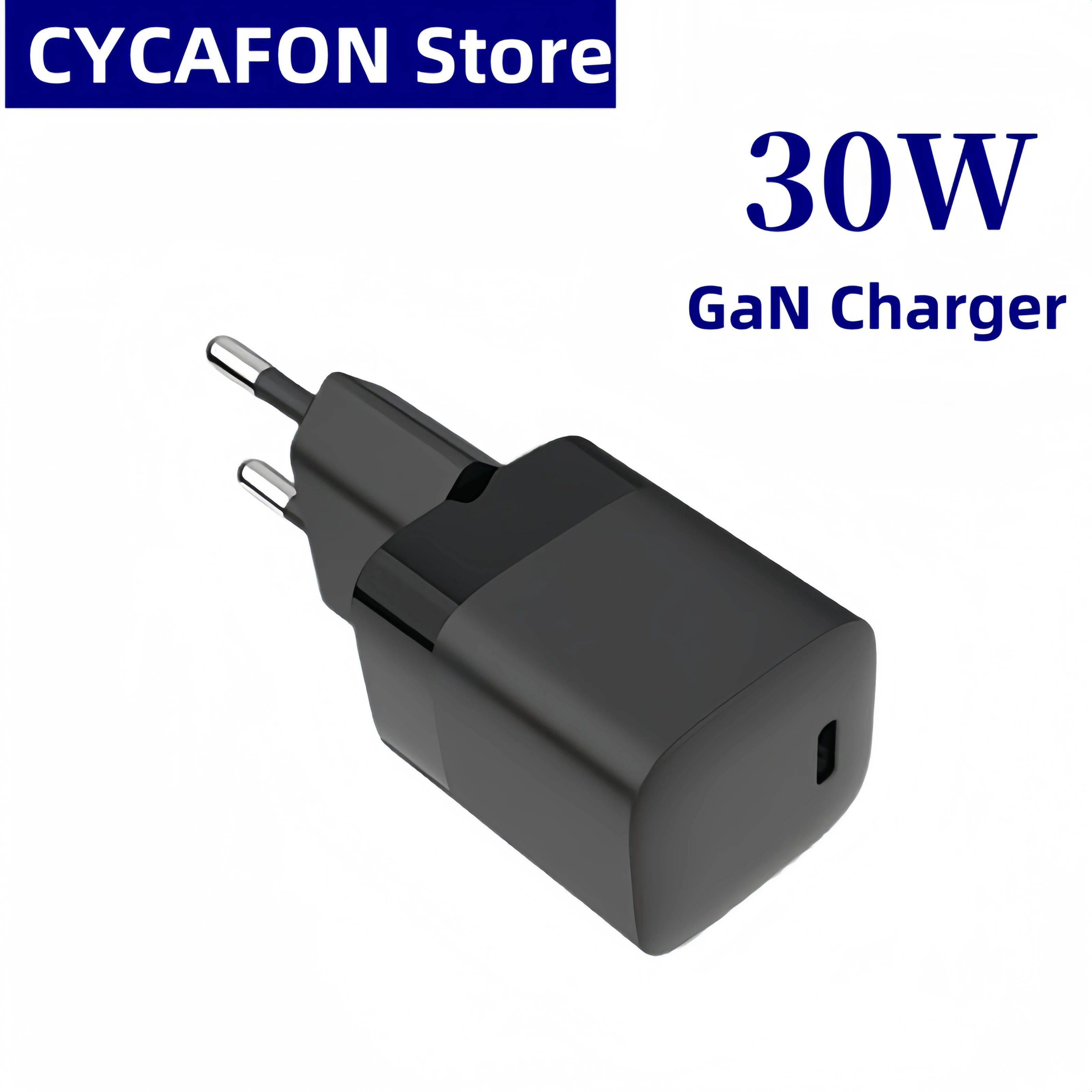 

30W GaN Charger PD Charger USB C For iPhone 15 14 13 12 11 Xs Max Fast Charger PD3.0 QC3.0 Phone Charger Type C Tablets Charger