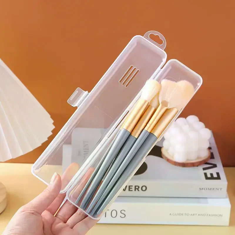 Toothbrush Box Transparent Organizer Case Travel Portable Toothbrush Holder Plastic Toothpaste Box Storage Container