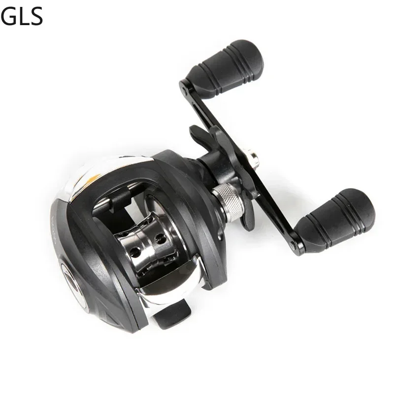 2024 GLS Metal Baitcasting Fishing Reel 8KG Max Drag With Magnetic Brake Left/Right Hand Fishing Coil Carretilha Pesca