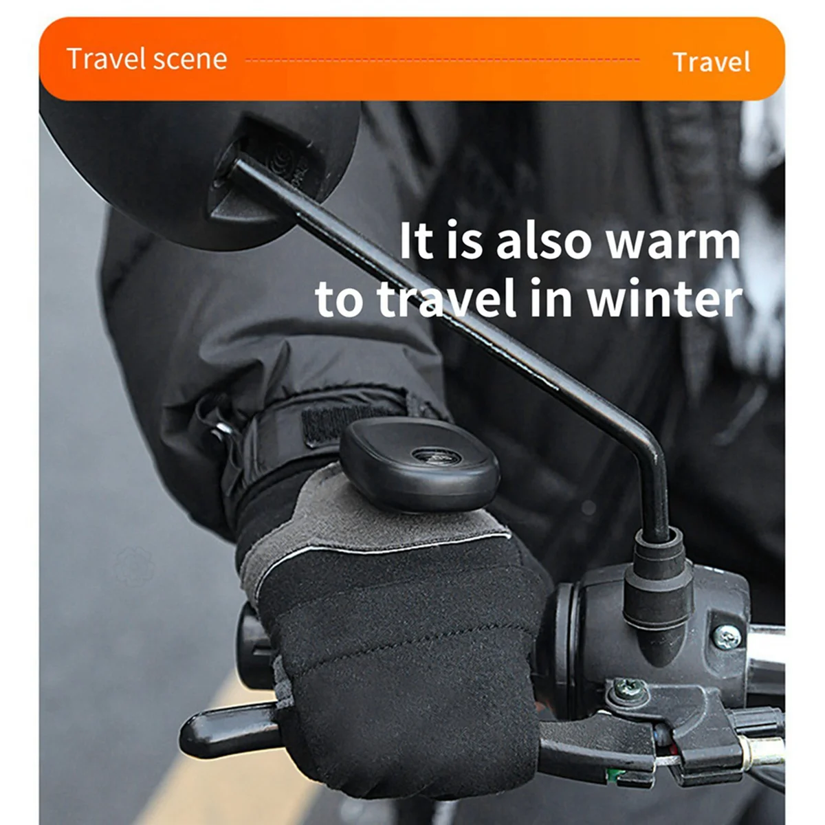 AUU-4X ถุงมืออุ่น, ถุงมืออุ่นมือแบบชาร์จ USB, ถุงมือเต็มนิ้วฤดูหนาวสำหรับผู้หญิงที่อบอุ่น (สีดำ)