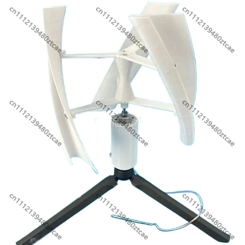 3D Printing PAL Material Vertical Axis Brushless DC Generator Micro Wind Turbine Wind Solar Power