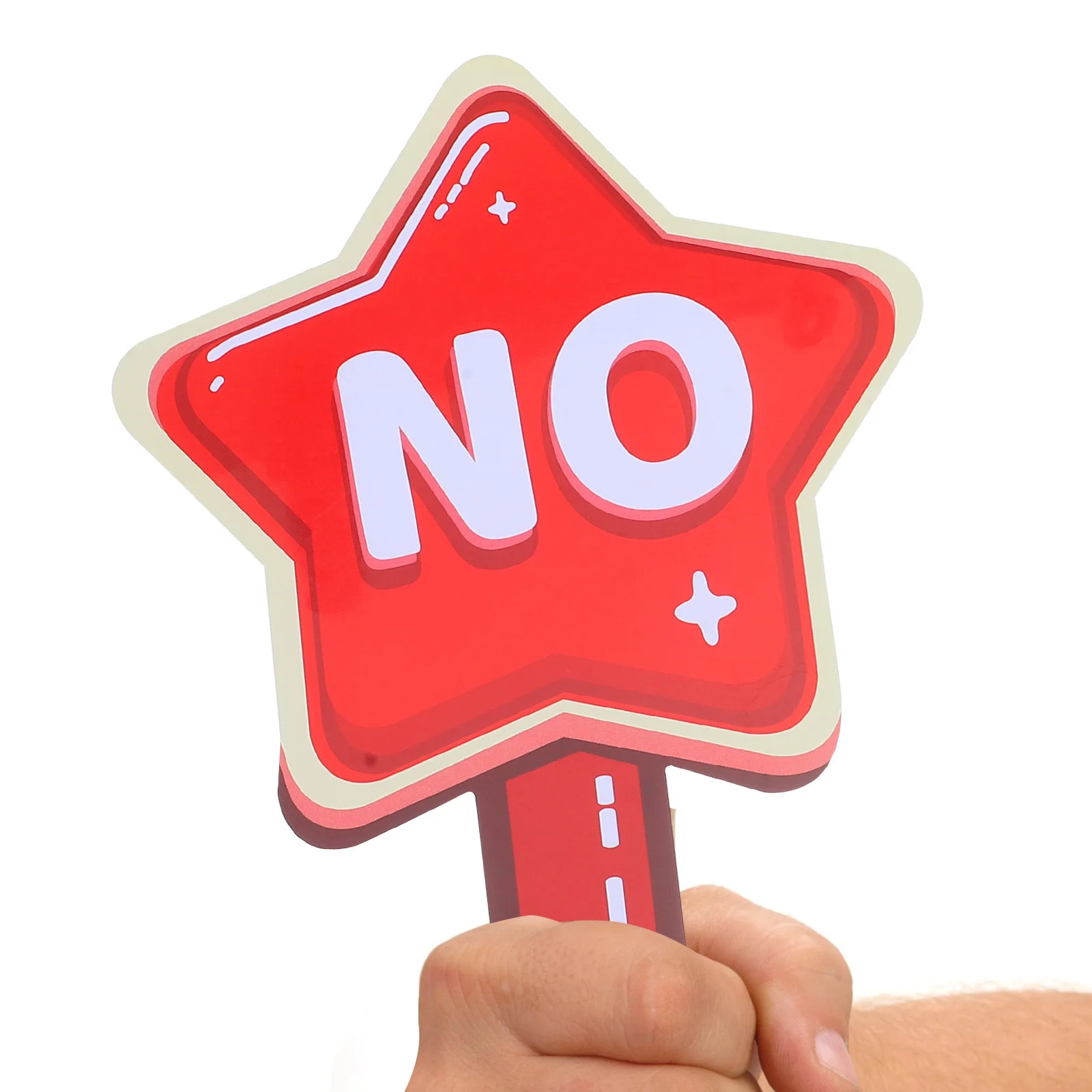 

2pcs Hand Double Sided Red Green Voting Paddles Plastic Judging Boards For Classroom Teaching Interactive Activities