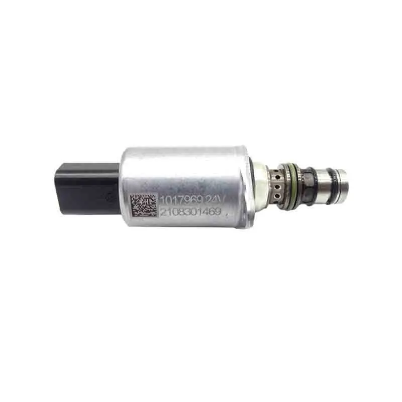 Proportional solenoid valve for Sany SY215 SY235 SY335 1017969 24V excavator hydraulic pump