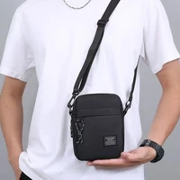Men's bag, available in single shoulder or cross-body design, suitable for daily use during school. Made of nylon material. 5