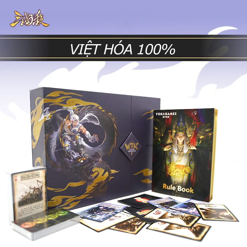 War Of The Three Kingdoms collection Vietnam version of strategy reasoning casual party versus social board game card game