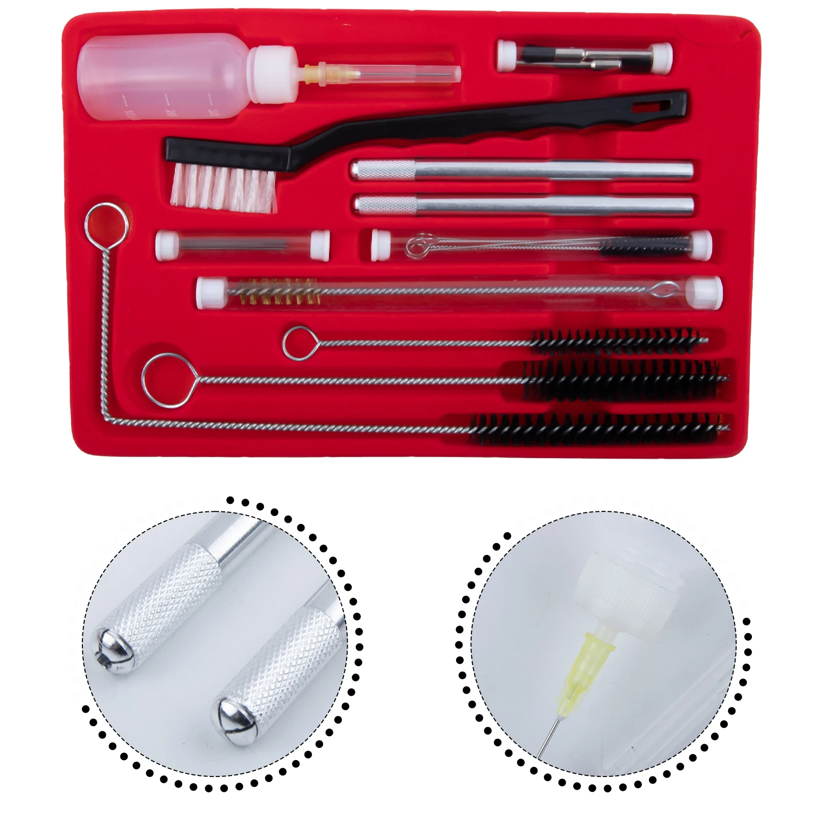 

Achieve Optimal Cleaning Results with our 22pcs Airbrush SprayGun Cleaning Repair Tool Kit, Swift and Efficient Maintenance