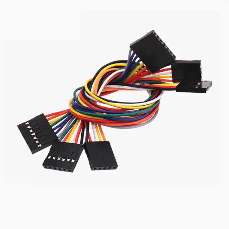 10PCS 2.54mm Double head DUPONT LINE jumper wire dupont connector cable 2.54MM 2P/3P/4P/5P/6P/8P/9P/10P long 10/20/30CM