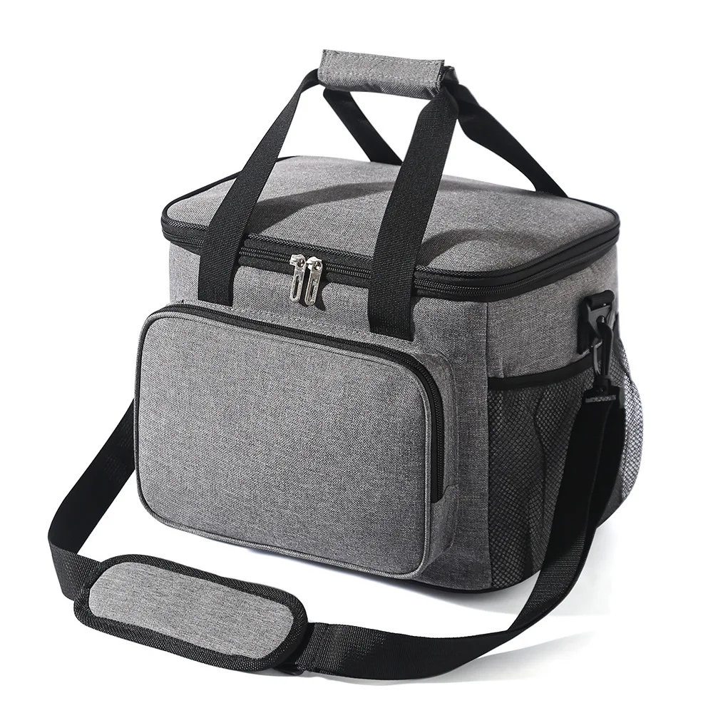 15/27L Insulated Lunch Bag Large Portable Waterproof Picnic Bag Leak-Proof Thickened Handheld Shoulder Outdoor Lunch bag