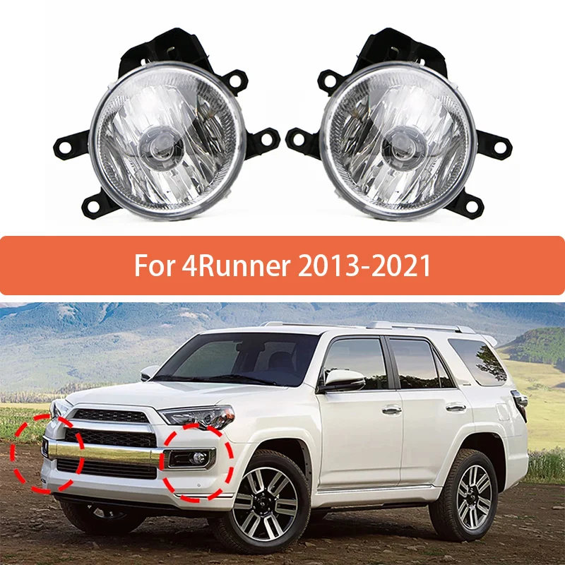 For Toyota 4Runner 4 Runner 2013 2014 2015 2016 2017 2018 2019 2020 2021 Left Right Fog Lamp Bumper Fog Head Light 812200D110