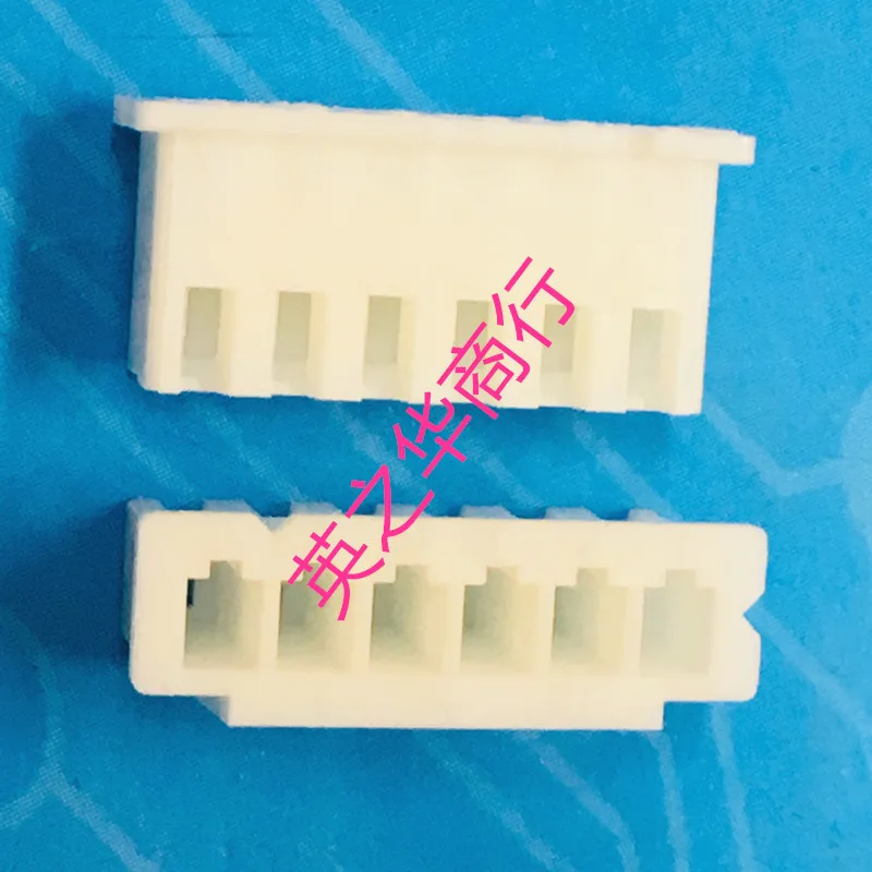 50Pcs Orginal Nieuwe XHP-6 2.5Mm Pitch 6Pin Plug-In Plastic Case