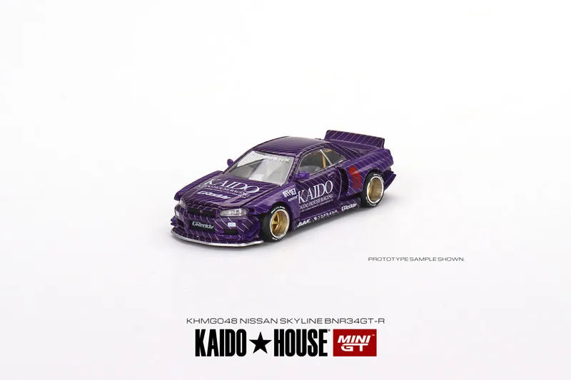 Kaido House + MINIGT Nissan Skyline GT-R (R34) Kaido Works V1