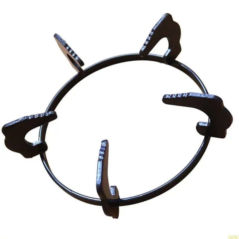 A0NC Cooking Accessy Accessy Accessy Accessessy Wok кольца Железная текстура, подходящая для кухонных плитов