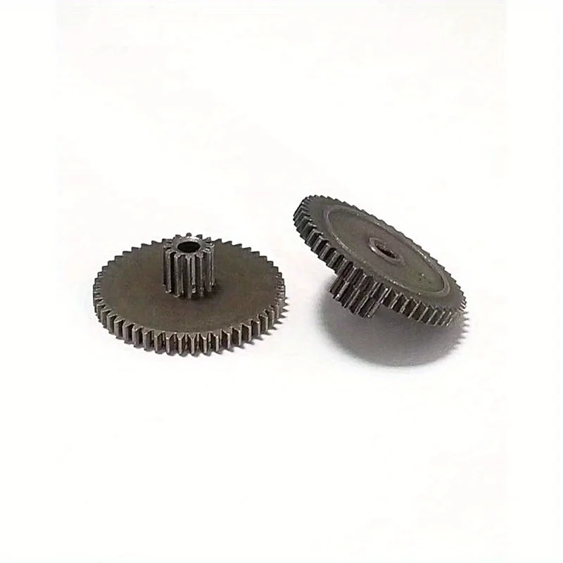 5PCS Alloy Metal Double Layer Gear Set,  0.5 Modulus Powder Metallurgy, 36/44/50T Large Gear with 12T Small Gear．