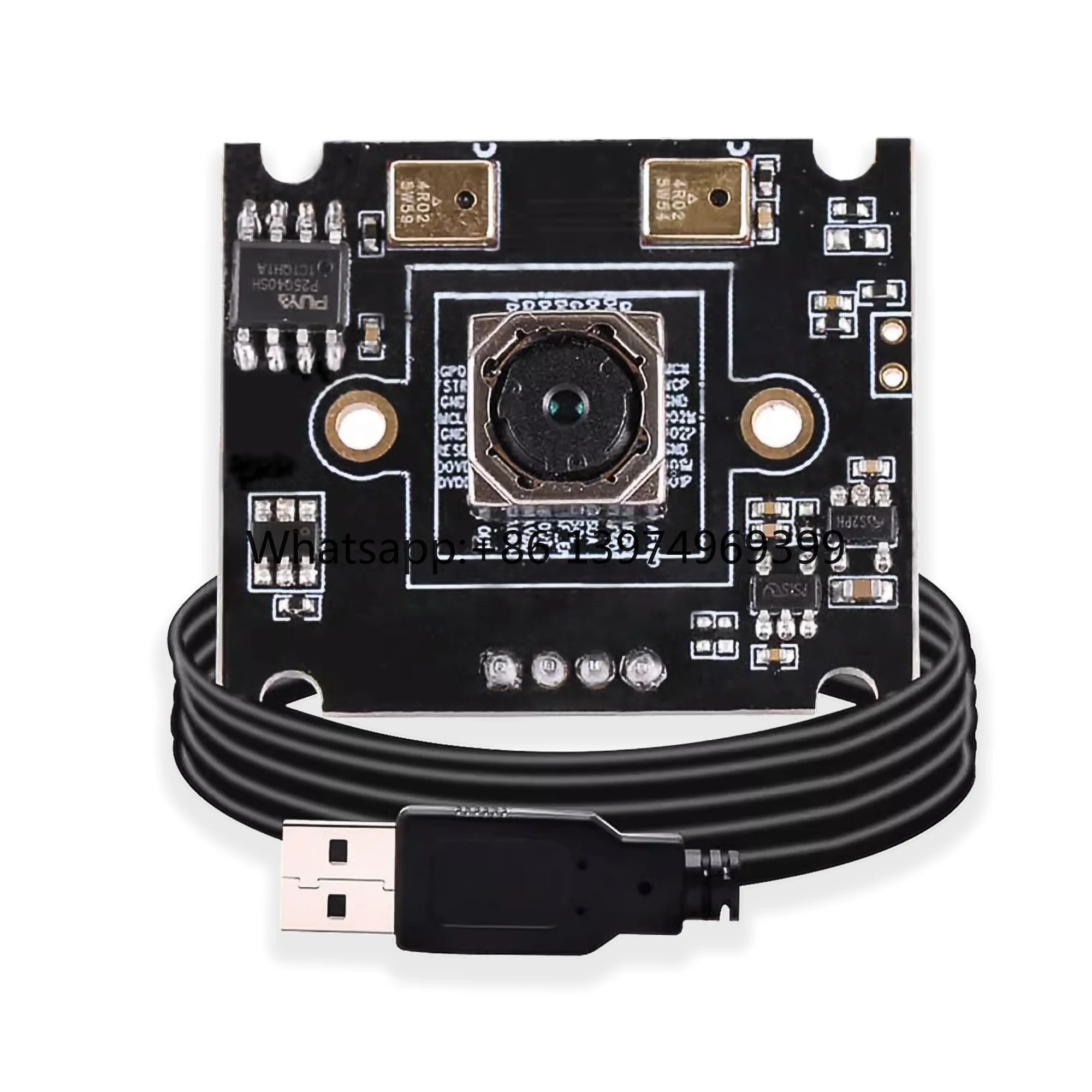Autofocus IMX258 Wide Angle No Distortion Lens 13MP CMOS Image Sensor UVC Machine Vision Industrial USB Camera Module 4K