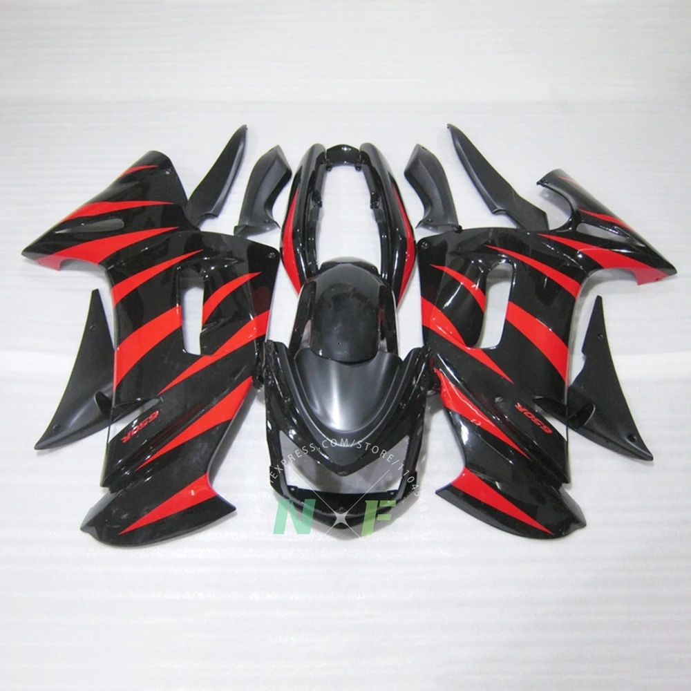 Injection Fairing Kit Ninja650R 2006 2007 2008 Injection Motorcycle Set Fairings for Kawasaki ER-6F 06 07 08 - view 2