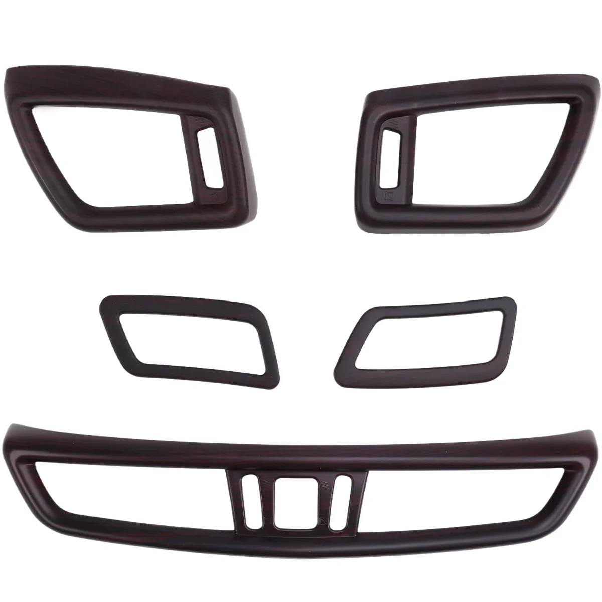 

5 шт. автомобильная передняя консоль, вентиляционное отверстие для кондиционера, новые поступления 2014-2020, персиковое дерево