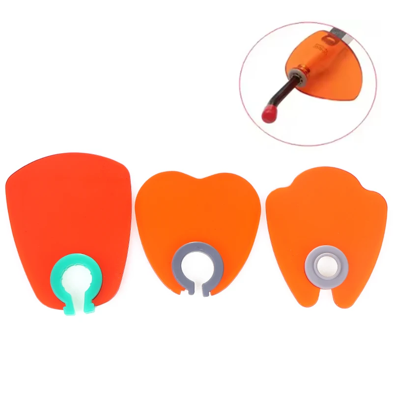 الاكريليك الأسنان الظل مجلس العين حامي فاصل لوحة عالية الجودة طب الأسنان مختبر ضوء علاج مصباح تصفية طبيب الأسنان عيادة أداة