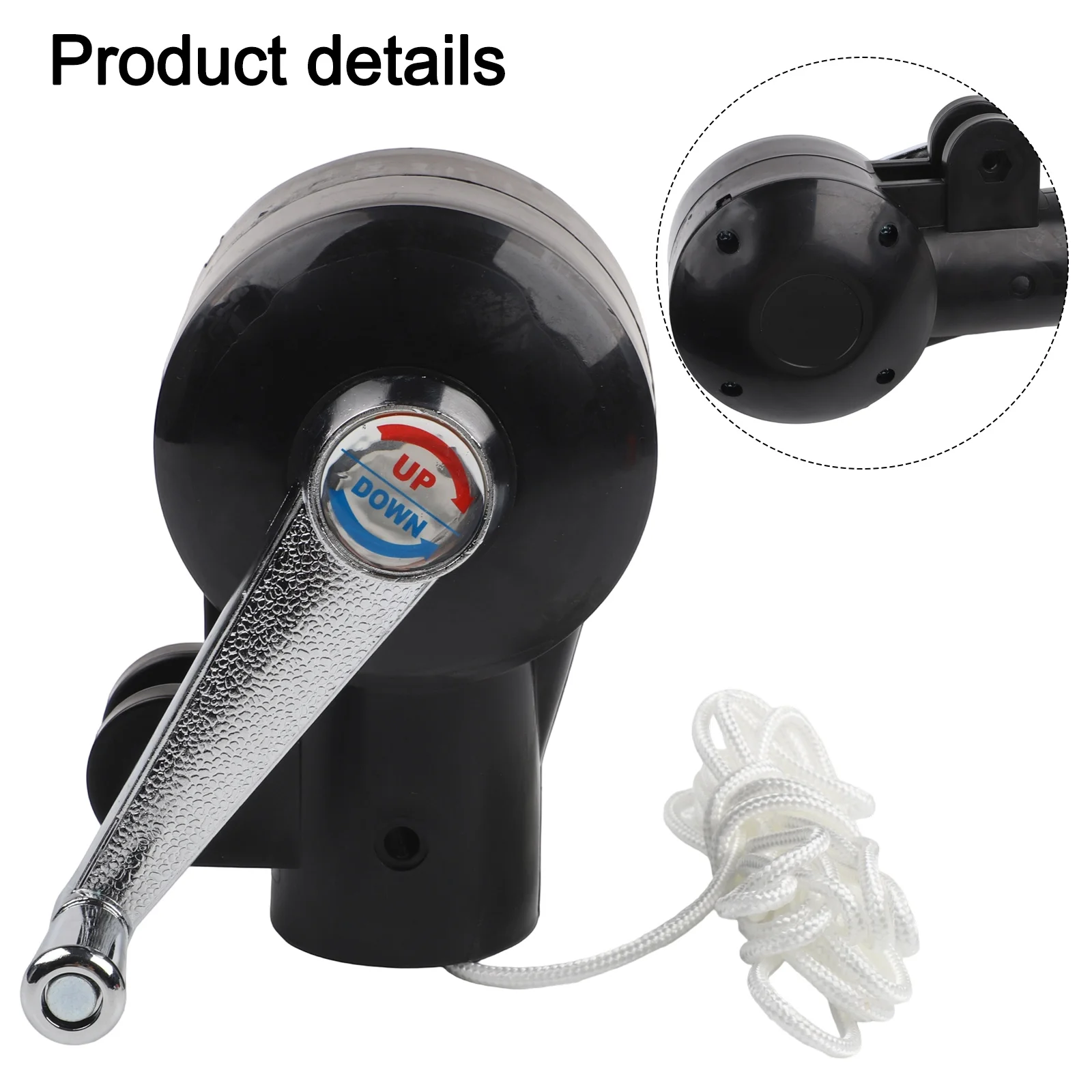 

Replacement Crank Handle for Outdoor Umbrella Accessories Made of Metal and Plastic for Durability and Rust Resistance