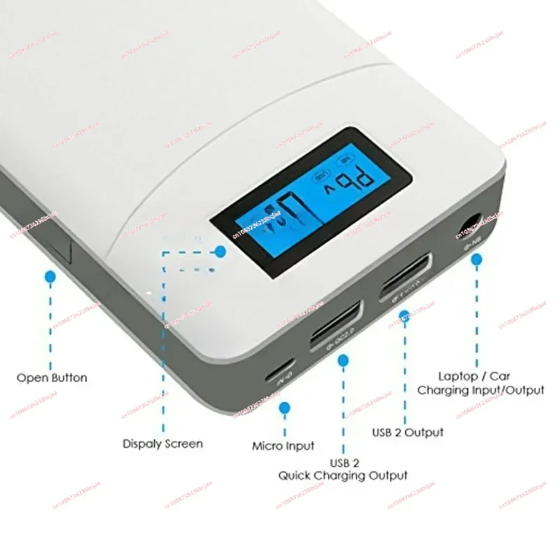 Notebook power bank Large capacity computer mobile power supply Multi-function 65W DC output 12V 15V 24V