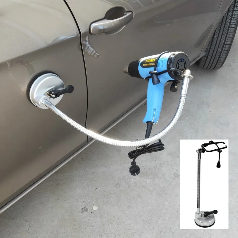 

Car Dent Puller Suction Cup Bracket Auto Body Paintless Dent Repair Tool Sheet Metal Pulling Support Adjustable Lifter Kit