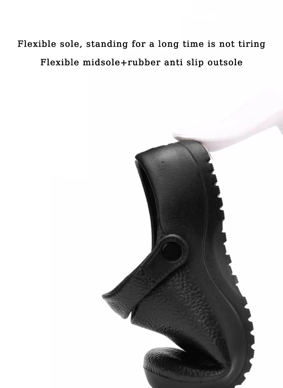 Summer Chef Shoes for Man Sport Sandals Flat Non Slip Clogs Kitchen Shoe Multi Occasion Multi Crowd Work Shoes Walking Slippers