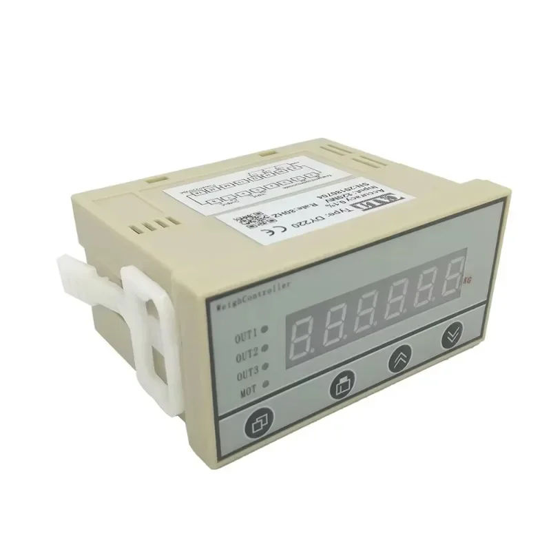 electronic 6 digital display LED indicator value 1 relay output weigh scale weighing load cell indicator