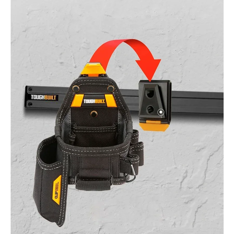 TOUGHBUILT TB-CT-25X Tape Measure / Utility Knife Pouch Special Tool Bag (including notebook + pencil) Portable Storage Pouch