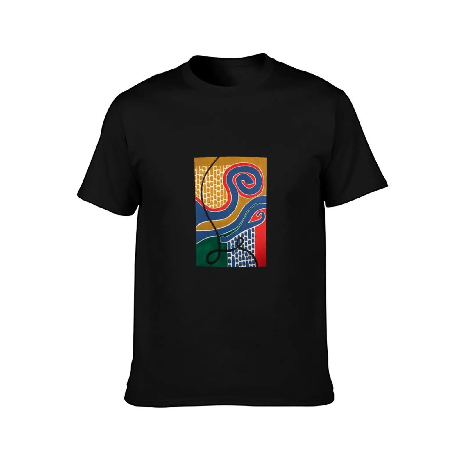 Misty-Eyed T-Shirt Festival Casual Short Sleeve T-Shirt