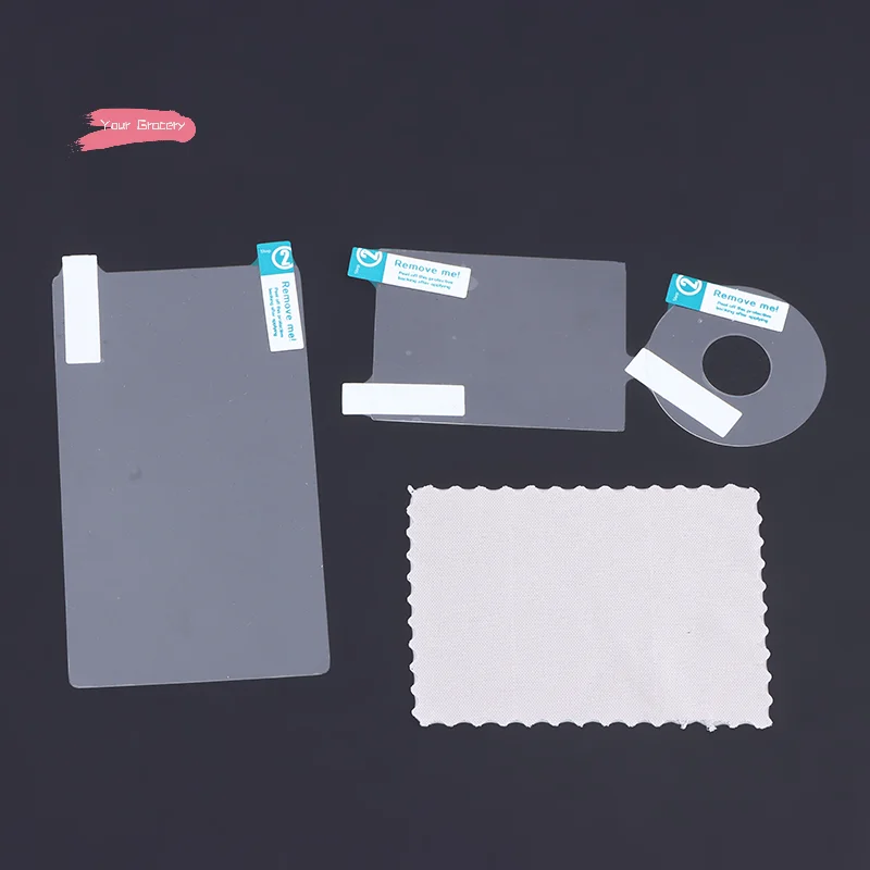 Clear Protector Film for iPod Classic 6th 7th Gen 80GB 120GB 160GB Protective Film Set - Screen + Turntable + Back Cover