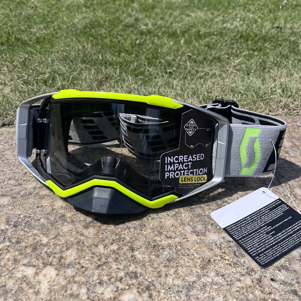 Windproof Protective Motocross Glasses Safety HD Lenses Racing Off Road Motorcycle Goggles Outdoor Cycling Glasses for Men Women