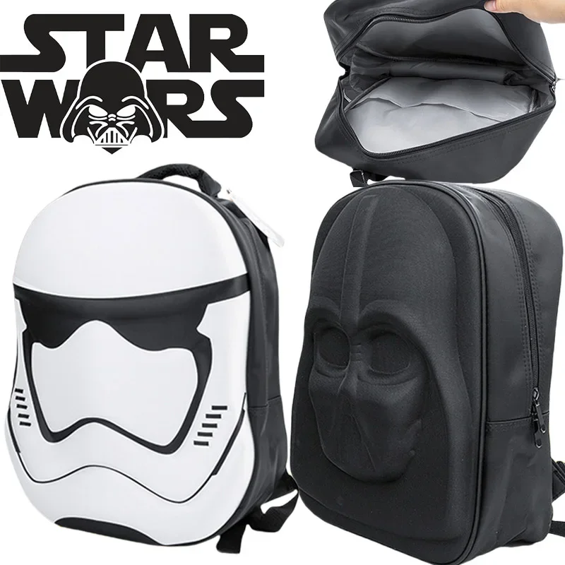 Star Wars Storm Trooper Men\'s Backpacks Oxford Waterproof Computer Bag Travel Backpack Casual Senior School Student Schoolbag