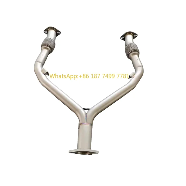 

Выхлопная система с четырьмя выпускными клапанами, глушитель из нержавеющей стали 304, для новых моделей, выхлопная труба средней задней части