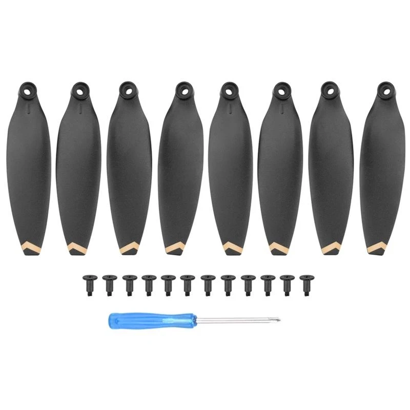 

652F Propellers with Screws & Screwdriver, Droens Props Quick Release Paddle Leafs for FIMI Mini/