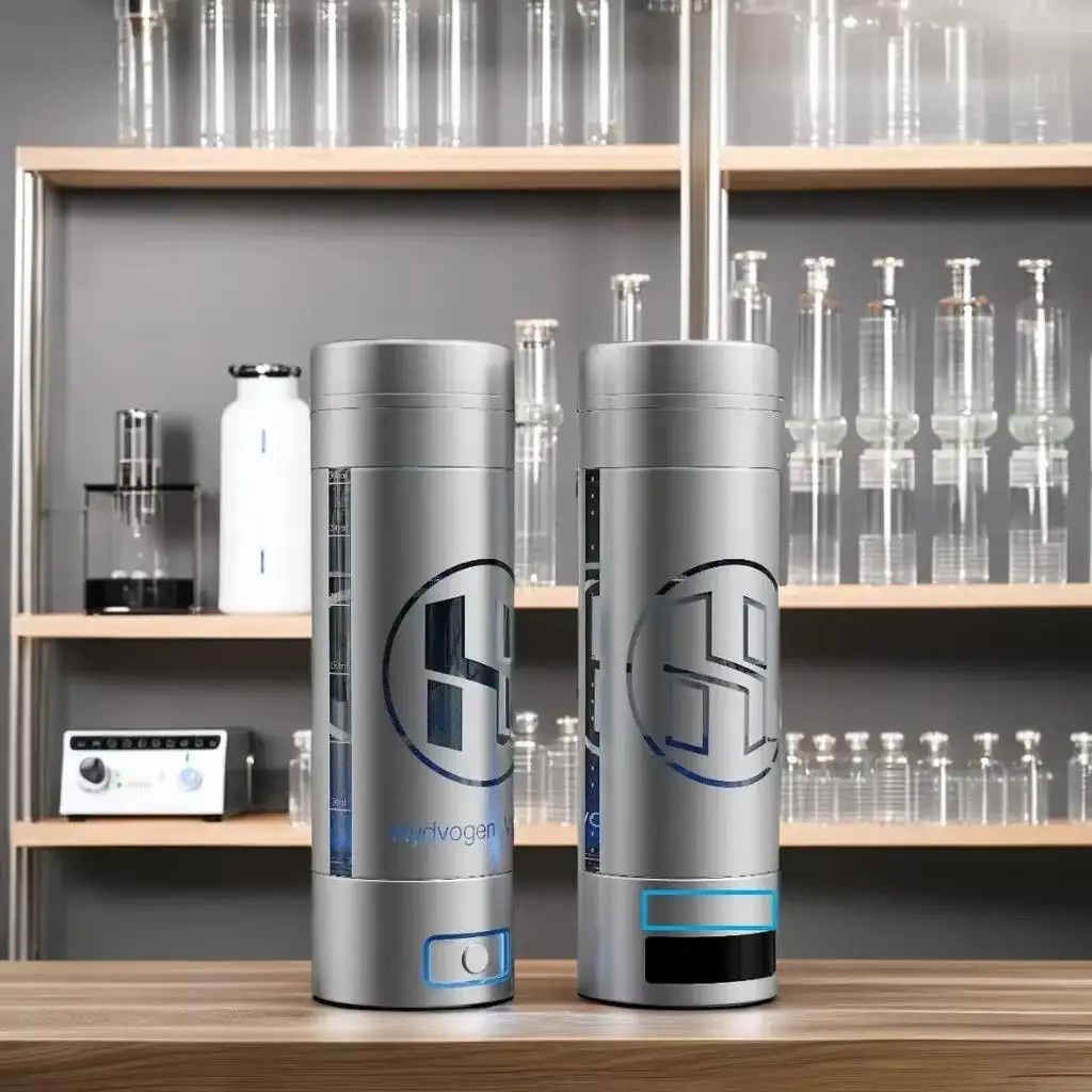 New Arrival PEM SPE Design USB Powered Hydrogen Water Bottle 6000ppb Hydrogen Rich Water Generator for Household Car Use