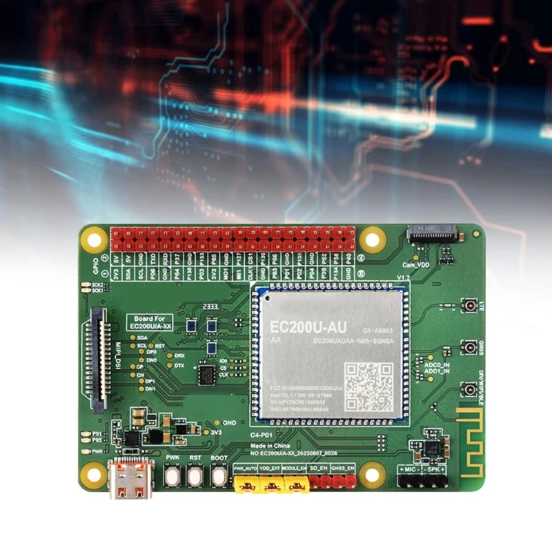 

Positioning EC200U C4P01 Development Board for QuecPython, MultiModes & MultiBands Support