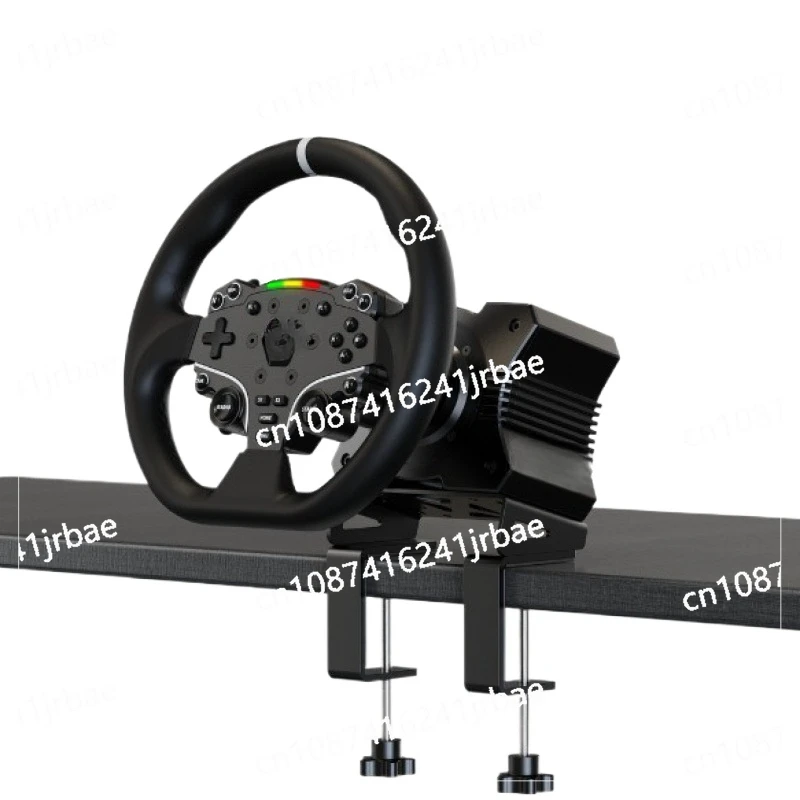 

R5 All-in-One PC Gaming Racing Simulator 3PCS Bundle: 5.5Nm Direct Drive Wheel Base, 11-inch Racing Wheel, Anti-Slip Pedals