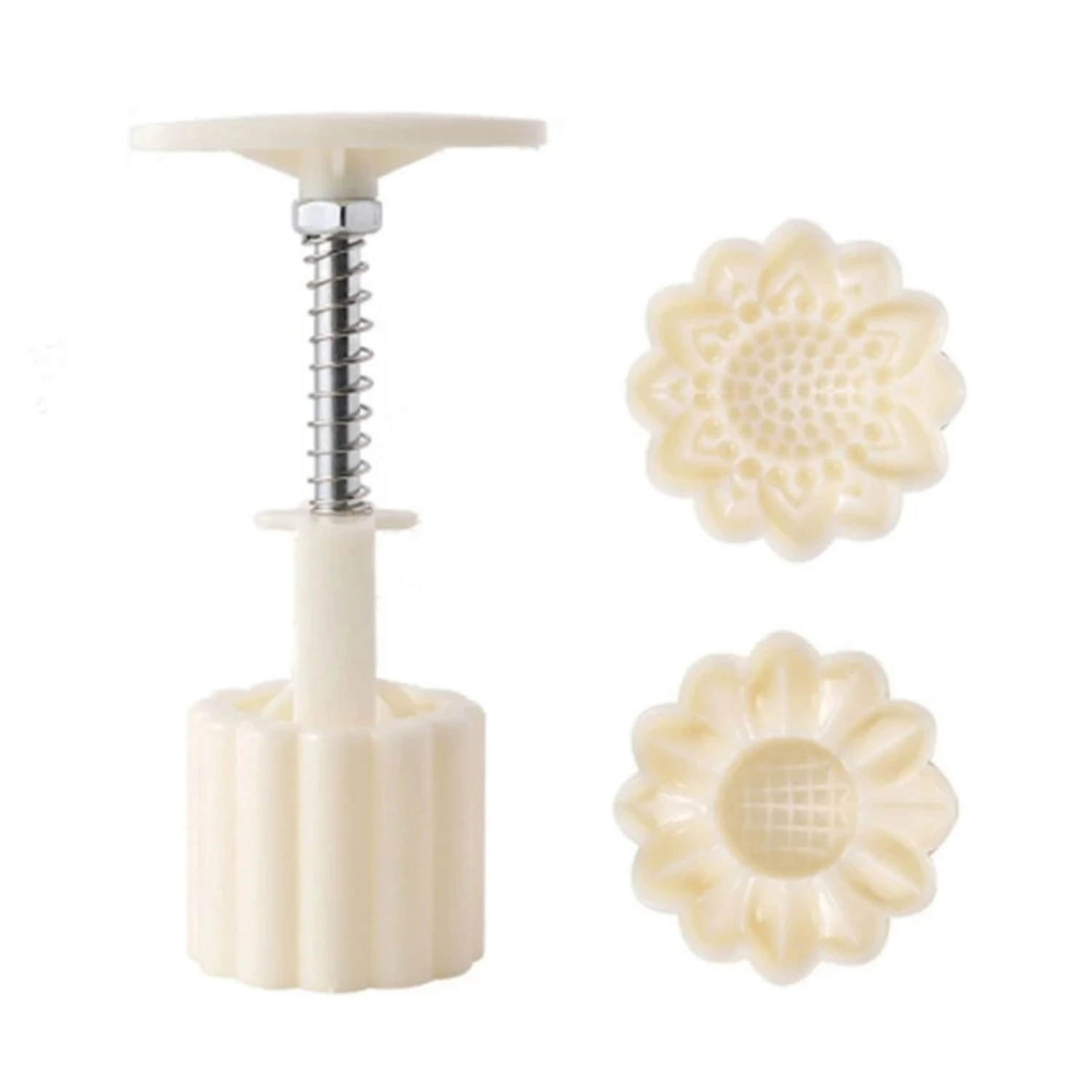 Sunflowers  Cake Mold MidAutumn Festival Mooncake Makers Cookie Stamps Hand Pressure Mooncake Baking Tool Cake pan for baking