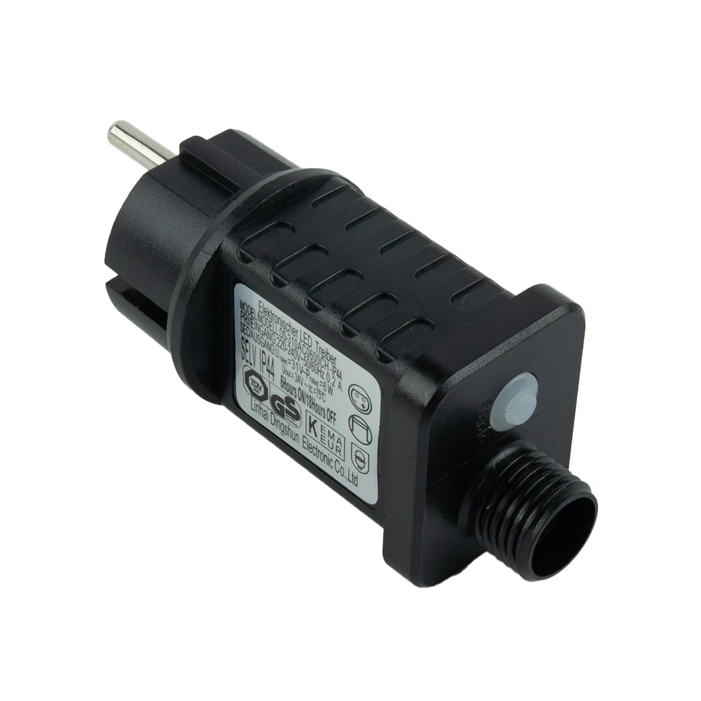 1 * luci stringa trasformatore 6W 31V LED Timer alimentatore adattatore di alimentazione illuminazione impermeabile per dispositivi LED a bassa tensione