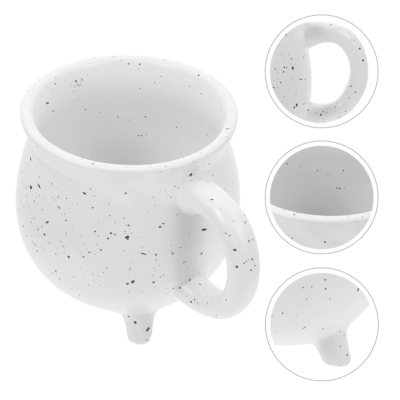 

Tripod Boiler Cup Halloween Mug Coffee Mugs Milk Travel Decorative Iced Latte Soup Bowl