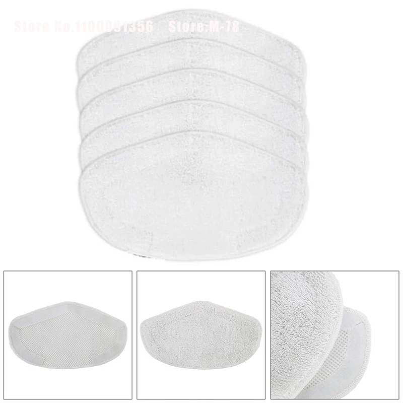 Accessories Washable Mop Cloth For Polti Kit Vaporetto PAEU0332 Steam Vacuum Cleaner Microfibre Mop Cloth Parts Replacement