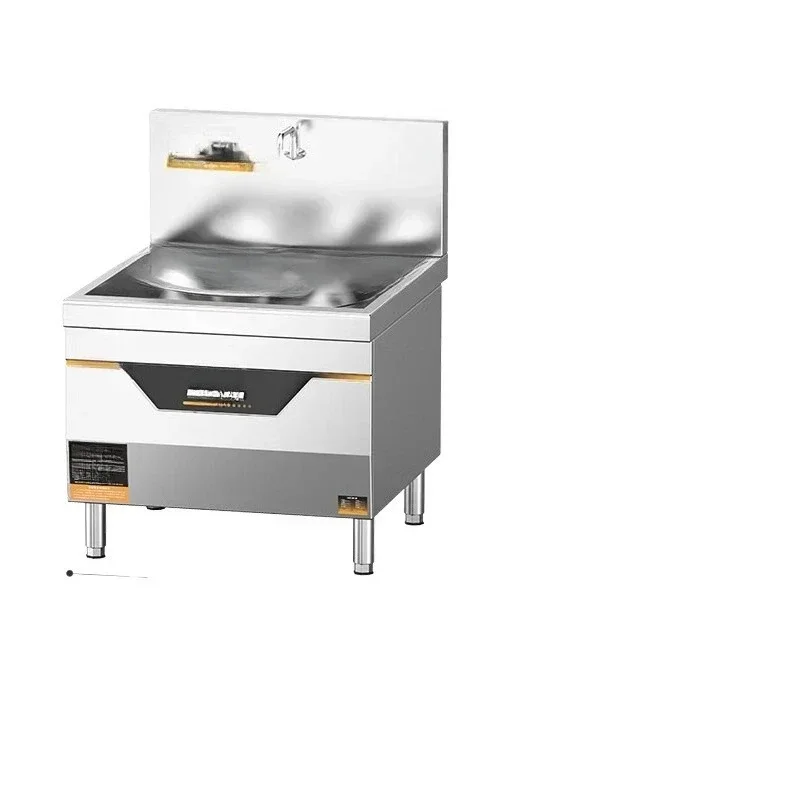 Commercial induction cooker High power concave electric frying stove Electromagnetic stove Hotel electric stove Single head siz