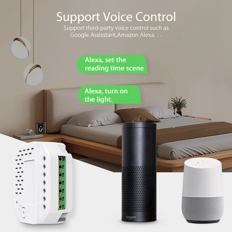 Модуль переключателя Wi-Fi NEO Tuya, модуль умного двустороннего переключателя, многофункциональный портативный модуль переключателя Wi-Fi Tuya