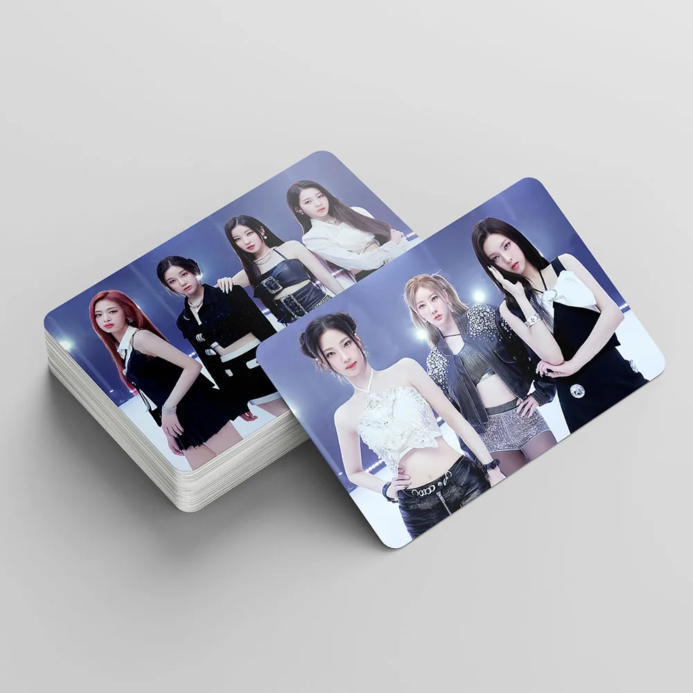 55Pcs/Box KPOP Babymonster FOREVER Album New Photocards List Asa Ahyeon Ruka Rami Pharita Fashion Two Sides Lomo Cards Fans Gift