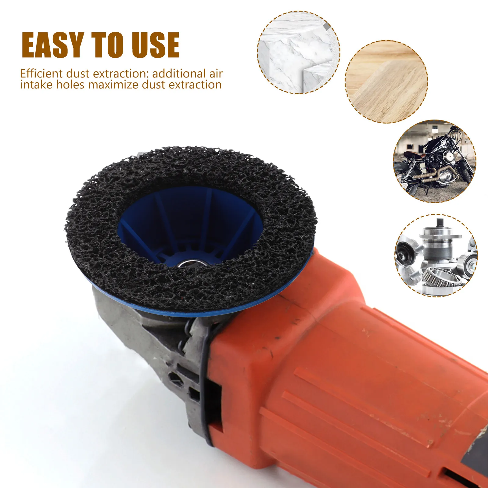 Automotive Metal Grinding Discs Wire Brush Wheels for Wheel Hub Cleaner Brake Pad Polishing Burnishing Paint Grinding Car