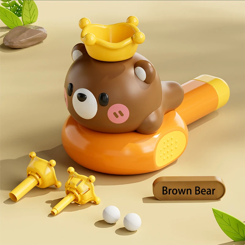 Jouet de pratique respiratoire pour enfants, 3 styles, sifflet flottant, boule de soufflage, lanceur de ballons, pratique éducative Montessori