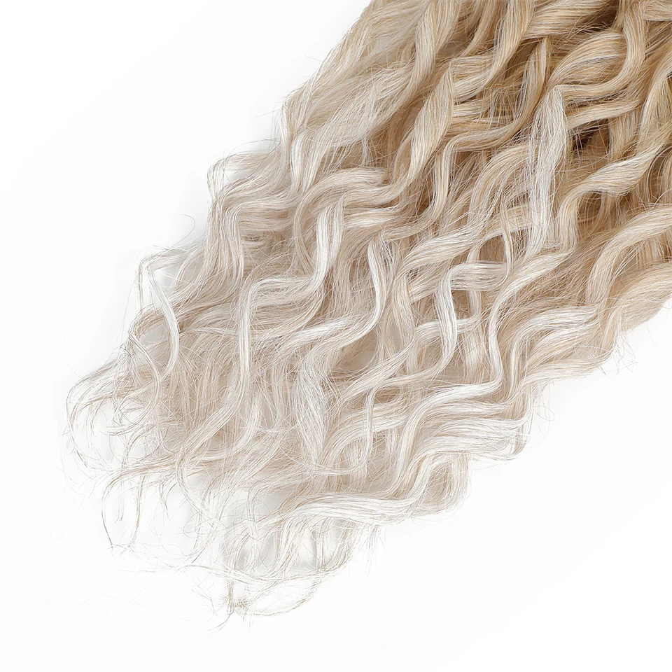 Jessica Hair Deep Wavy Twist Synthetisches Häkelhaar Lockiges Haar Häkelzöpfe Hochtemperaturfaser Flechten Haarverlängerungen – Detail 14