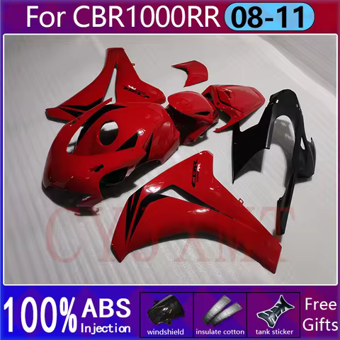 Motorcycle Fairing Kit For Honda CBR1000RR 2008 2009 2010 2011 Fairings Tank Cover cbr1000 CBR 1000 RR 08 09 10 11 Bodywork Cowl