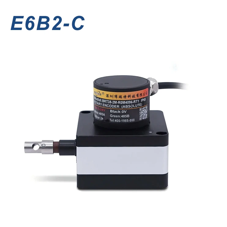 Incremental Linear Displacement Sensor 0~20M Transducer NPN PNP Line Driver ABZ Output IP54