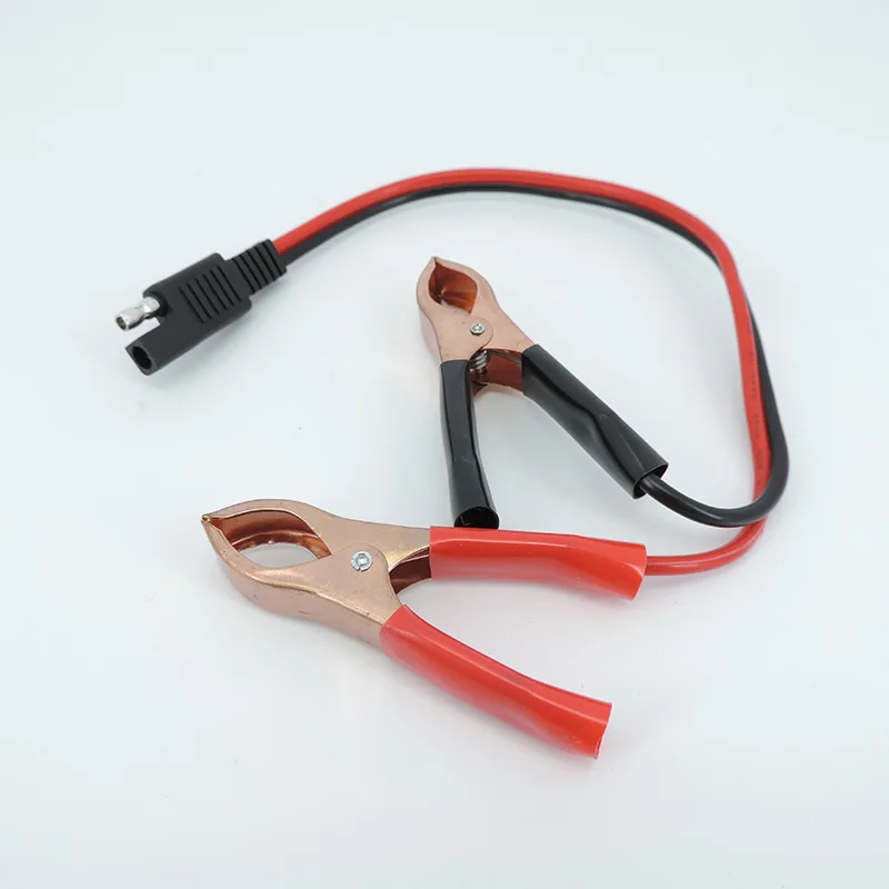 14awg 36Cm 2pin Sae Snel Loskoppelen Van De Stekker Van De Batterij Alligator Clips Kabel Klemmen Connectoren Kabel H2