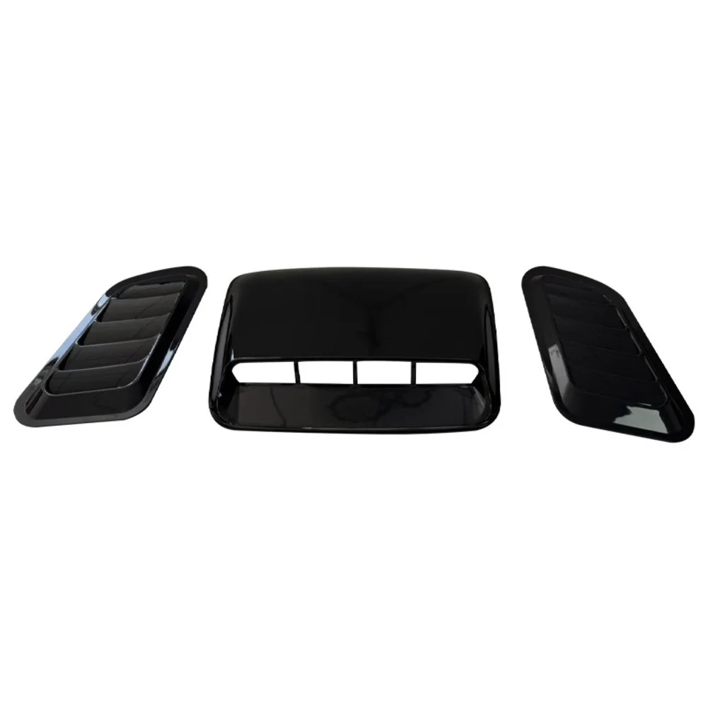 For Any Vehicle Sporty Car Accessory Car Air Intake Hood Car Aesthetic Enhancement Aggressive Look Functional Air Outlet Design